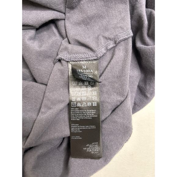 AllSaints Brace Tonic Crew T-shirt in grey organic cotton. Size M - Picture 6 of 6